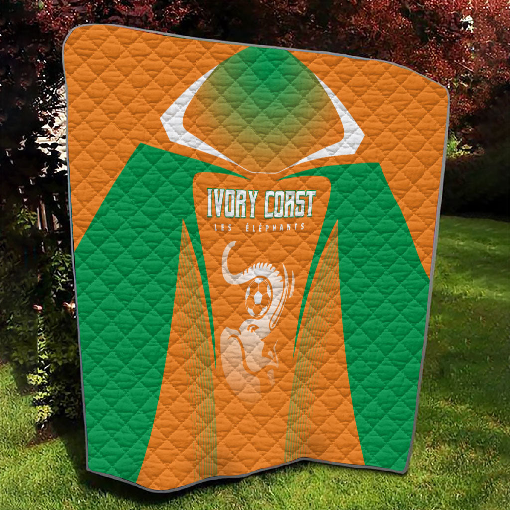 Ivory Coast Football 2026 Quilt Go Les Elephants
