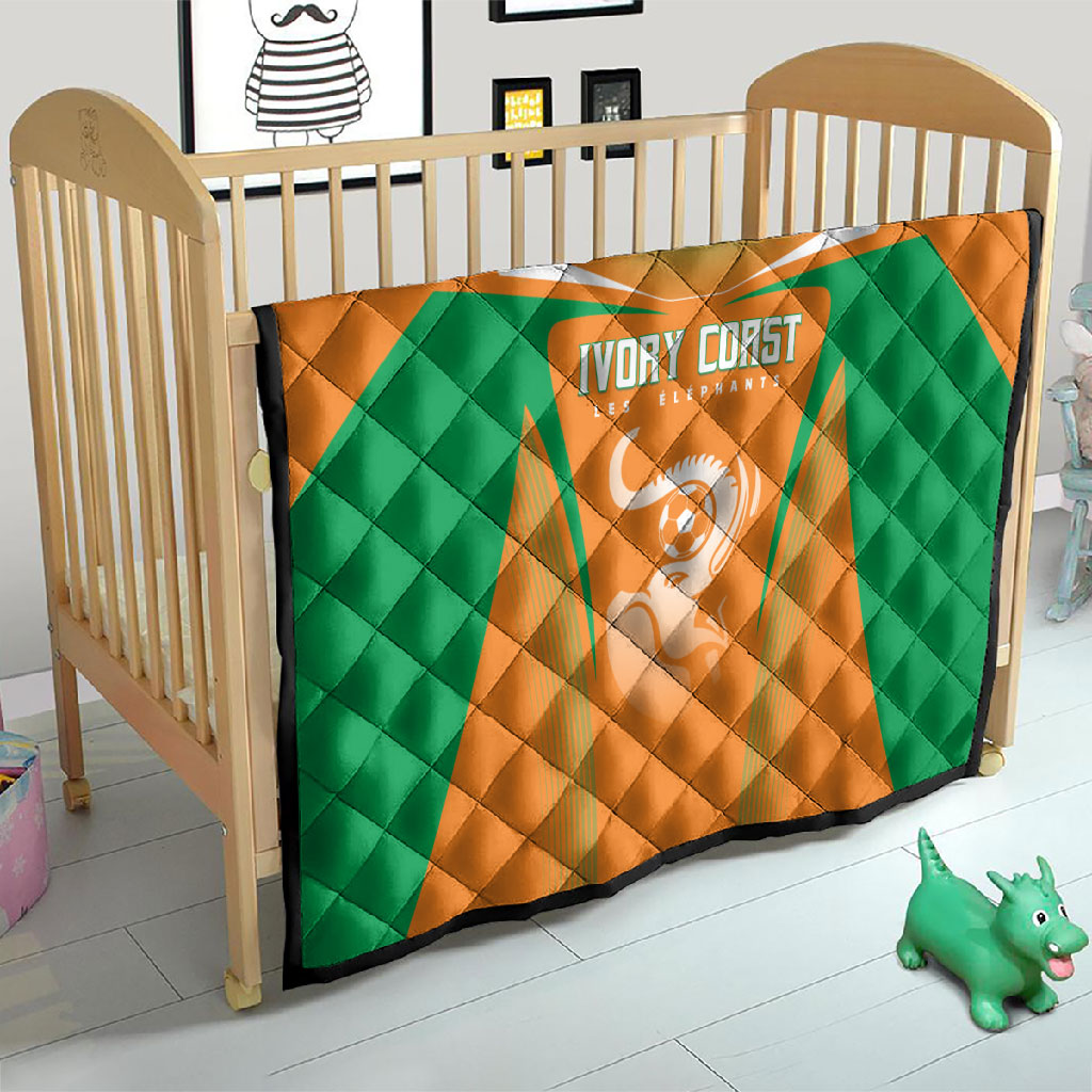 Ivory Coast Football 2026 Quilt Go Les Elephants