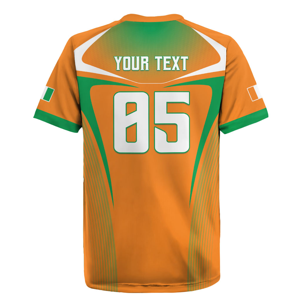 Custom Ivory Coast Football 2026 Rugby Jersey Go Les Elephants