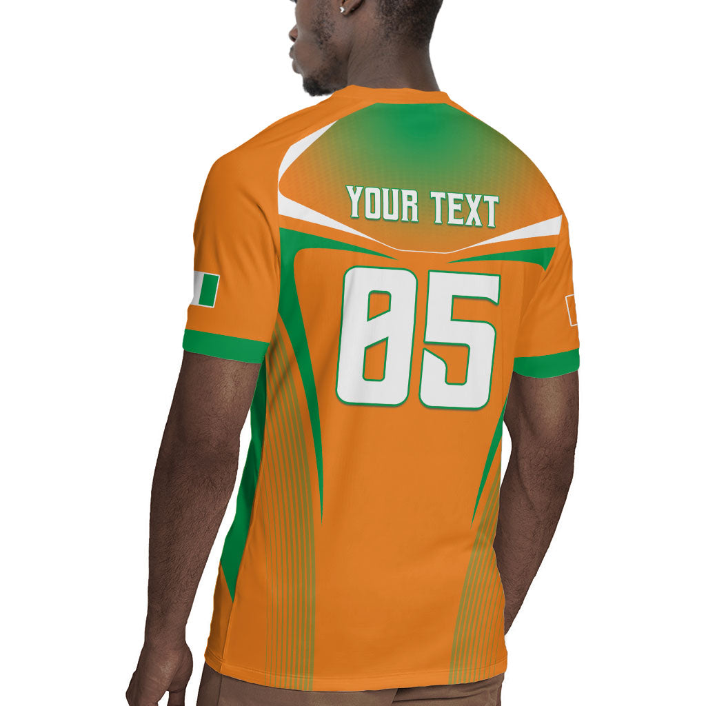 Custom Ivory Coast Football 2026 Rugby Jersey Go Les Elephants