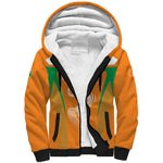 Custom Ivory Coast Football 2026 Sherpa Hoodie Go Les Elephants
