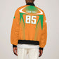 Custom Ivory Coast Football 2026 Sleeve Zip Bomber Jacket Go Les Elephants