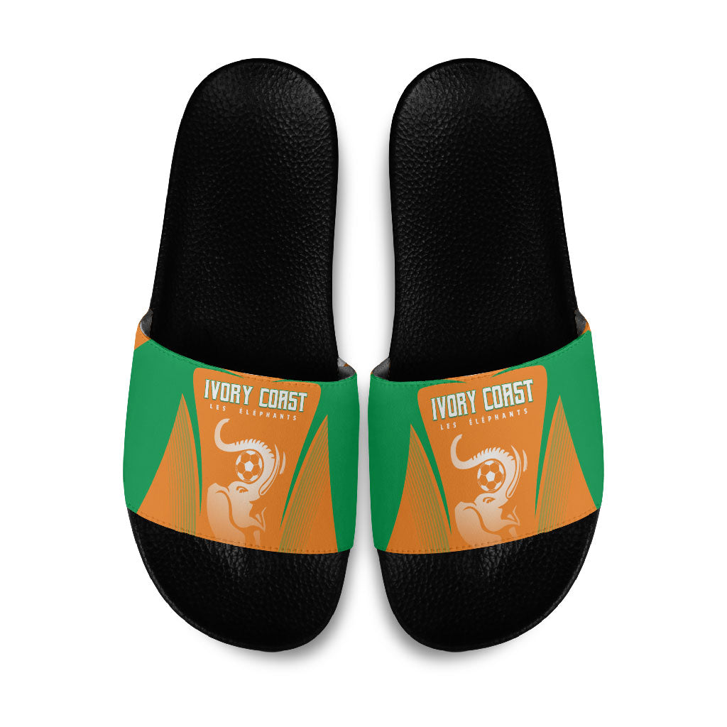 Ivory Coast Football 2026 Slide Sandals Go Les Elephants