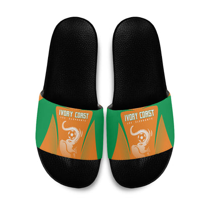Ivory Coast Football 2026 Slide Sandals Go Les Elephants