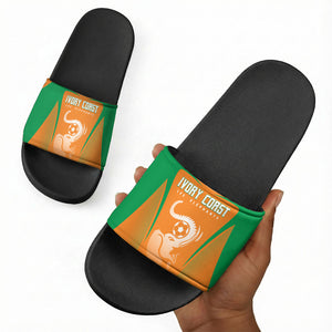 Ivory Coast Football 2026 Slide Sandals Go Les Elephants