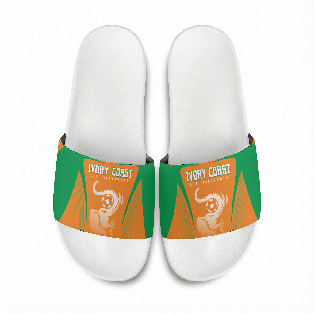 Ivory Coast Football 2026 Slide Sandals Go Les Elephants