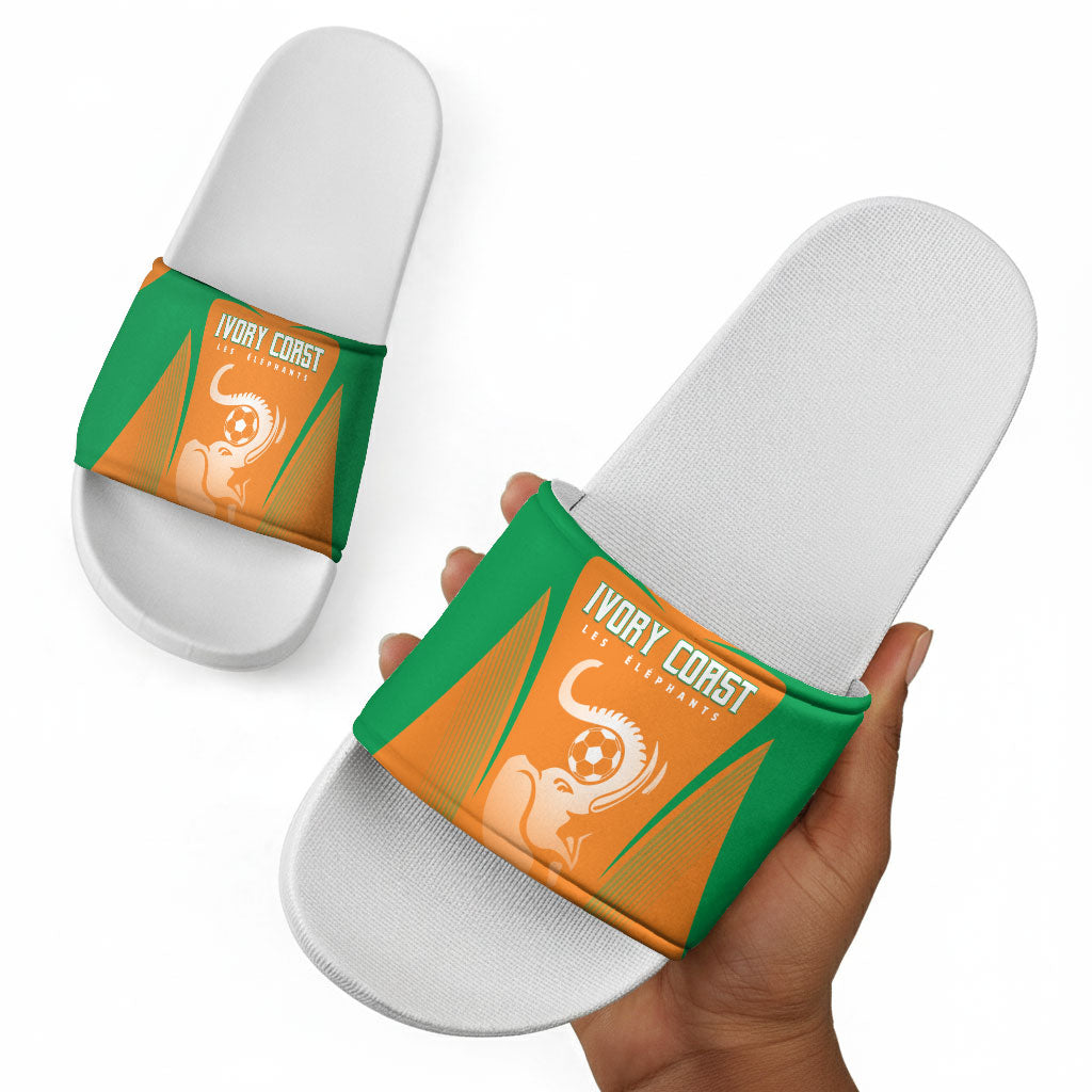 Ivory Coast Football 2026 Slide Sandals Go Les Elephants