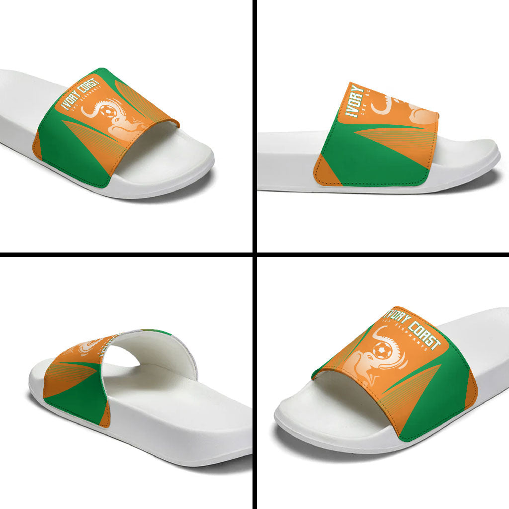 Ivory Coast Football 2026 Slide Sandals Go Les Elephants