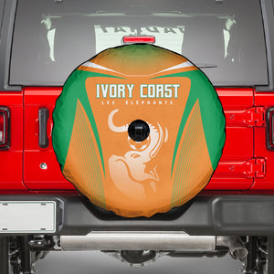 Ivory Coast Football 2026 Spare Tire Cover Go Les Elephants
