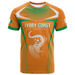 Custom Ivory Coast Football 2026 T shirt Go Les Elephants