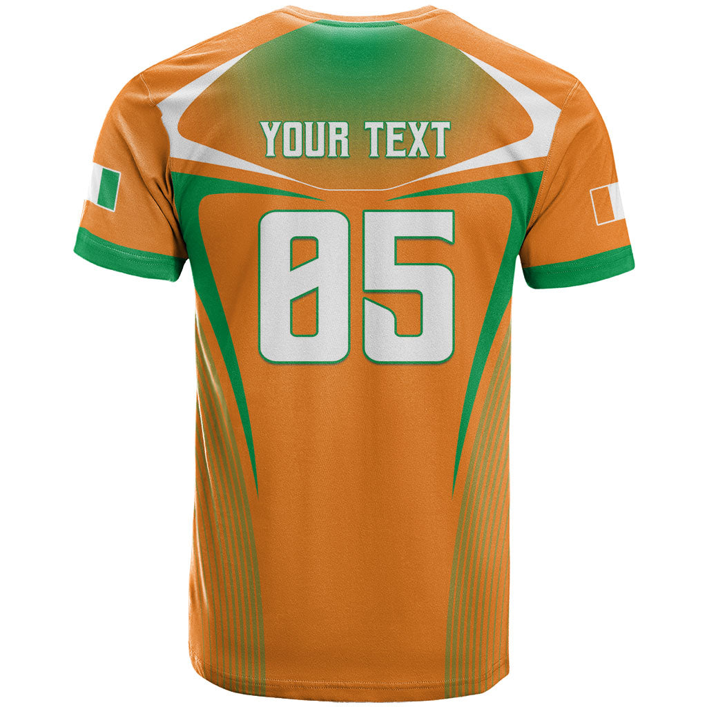 Custom Ivory Coast Football 2026 T shirt Go Les Elephants