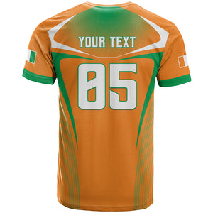 Custom Ivory Coast Football 2026 T shirt Go Les Elephants