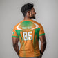 Custom Ivory Coast Football 2026 T shirt Go Les Elephants
