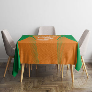 Ivory Coast Football 2026 Tablecloth Go Les Elephants