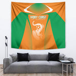 Ivory Coast Football 2026 Tapestry Go Les Elephants