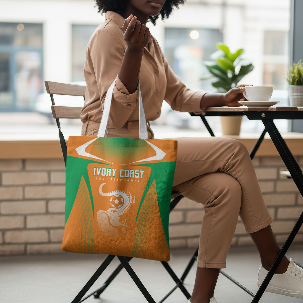 Ivory Coast Football 2026 Tote Bag Go Les Elephants