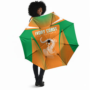Ivory Coast Football 2026 Umbrella Go Les Elephants