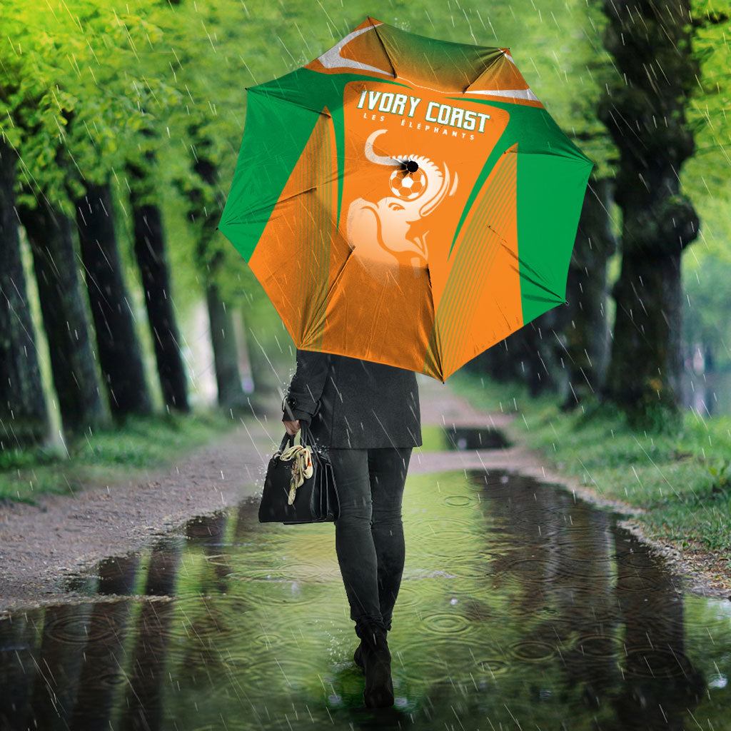 Ivory Coast Football 2026 Umbrella Go Les Elephants