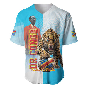 Custom DR Congo Football 2026 Baseball Jersey Fimbu Na Fimbu