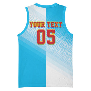 Custom DR Congo Football 2026 Basketball Jersey Fimbu Na Fimbu