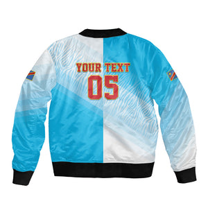 Custom DR Congo Football 2026 Bomber Jacket Fimbu Na Fimbu