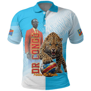 Custom DR Congo Football 2026 Polo Shirt Fimbu Na Fimbu