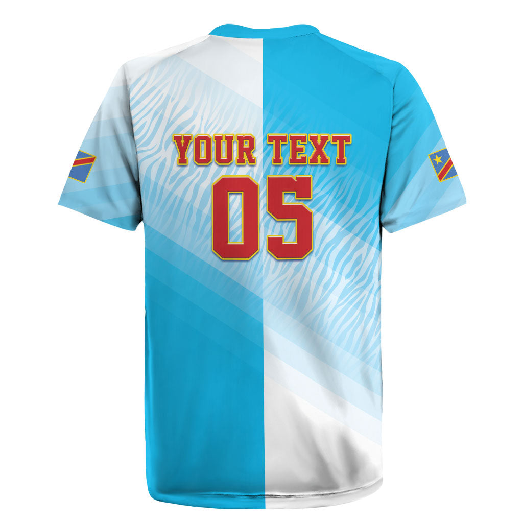 Custom DR Congo Football 2026 Rugby Jersey Fimbu Na Fimbu