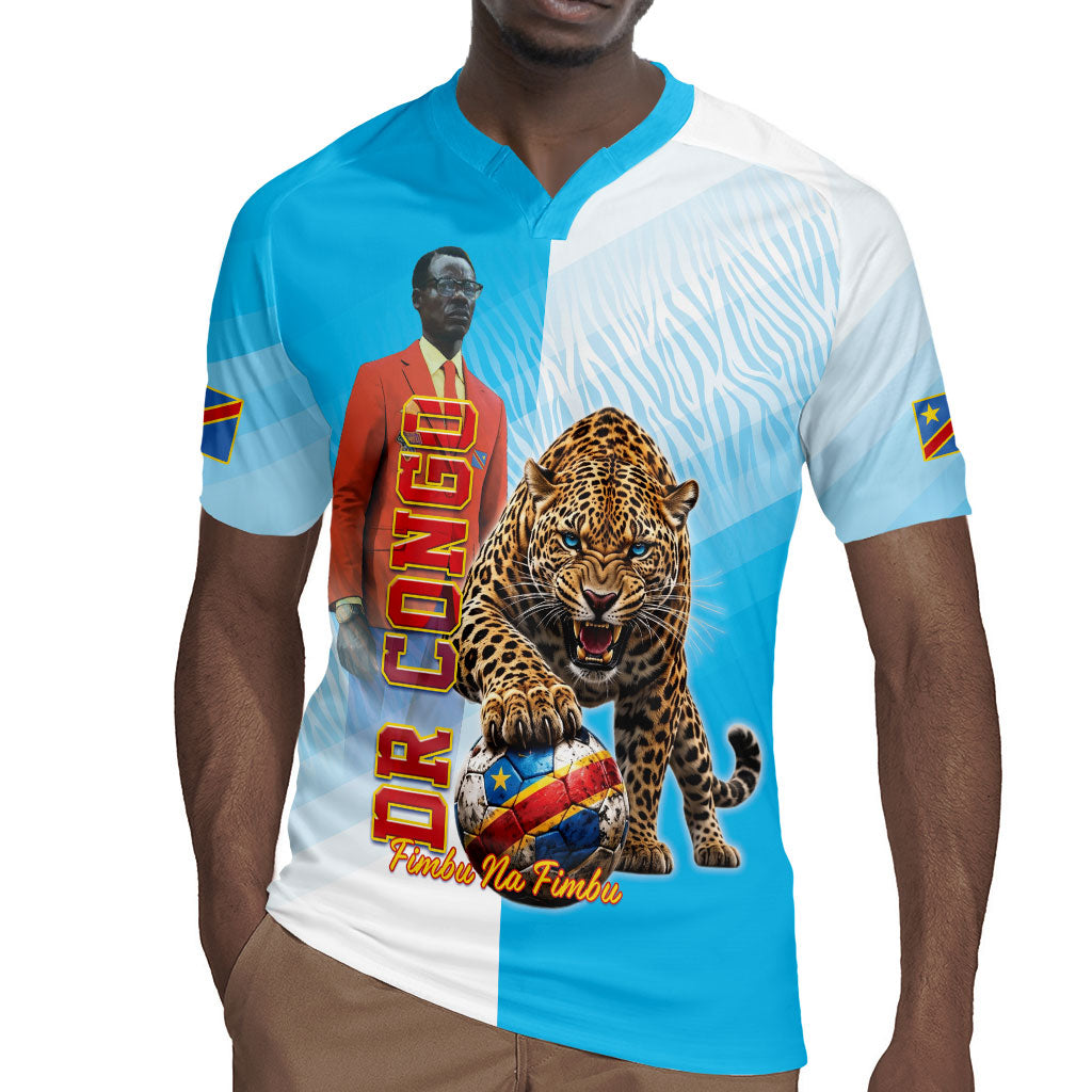 Custom DR Congo Football 2026 Rugby Jersey Fimbu Na Fimbu