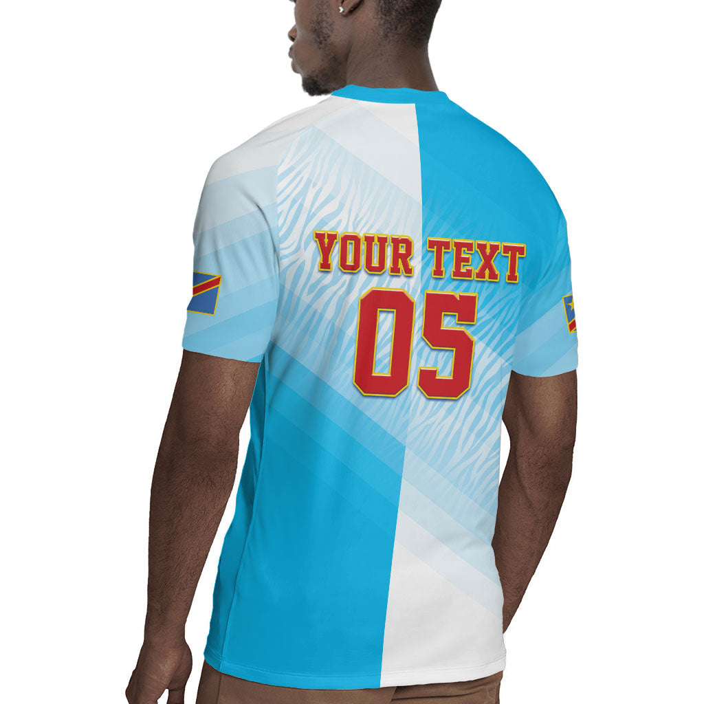 Custom DR Congo Football 2026 Rugby Jersey Fimbu Na Fimbu