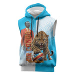 Custom DR Congo Football 2026 Sleeveless Hoodie Fimbu Na Fimbu
