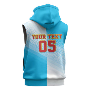 Custom DR Congo Football 2026 Sleeveless Hoodie Fimbu Na Fimbu