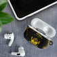 Haiti 1804 AirPods Case Gold Tropical Leaves And Coat Of Arms