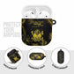 Haiti 1804 AirPods Case Gold Tropical Leaves And Coat Of Arms