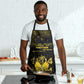 Haiti 1804 Apron Gold Tropical Leaves And Coat Of Arms