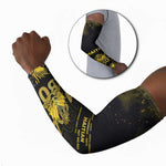 Haiti 1804 Arm Sleeves Gold Tropical Leaves And Coat Of Arms