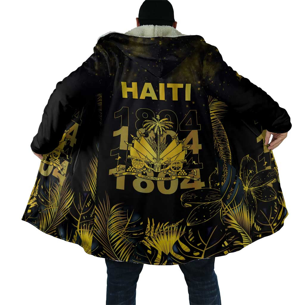Haiti 1804 Cloak Gold Tropical Leaves And Coat Of Arms