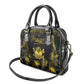 Haiti 1804 Shoulder Handbag Gold Tropical Leaves And Coat Of Arms - African Pride