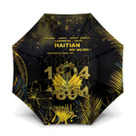 Haiti 1804 Umbrella Gold Tropical Leaves And Coat Of Arms