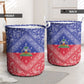 Afro Haiti Paisley Laundry Basket Haitian Flag Bandana Style - African Pride