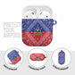 Afro Haiti Paisley AirPods Case Haitian Flag Bandana Style
