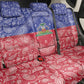 Afro Haiti Paisley Back Car Seat Cover Haitian Flag Bandana Style - African Pride