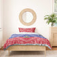 Afro Haiti Paisley Bedding Set Haitian Flag Bandana Style - African Pride