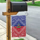 Afro Haiti Paisley Garden Flag Haitian Flag Bandana Style - African Pride