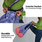 Afro Haiti Paisley Grocery Bag Haitian Flag Bandana Style - African Pride