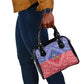 Afro Haiti Paisley Shoulder Handbag Haitian Flag Bandana Style - African Pride