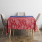 Afro Haiti Paisley Tablecloth Haitian Flag Bandana Style - African Pride
