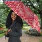 Afro Haiti Paisley Umbrella Haitian Flag Bandana Style