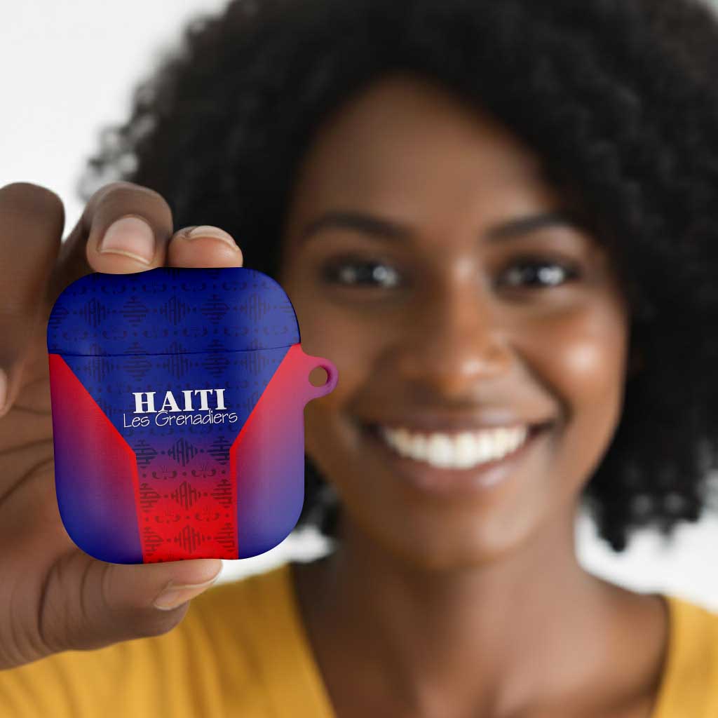 Afro Haiti Football AirPods Case Sporty Style