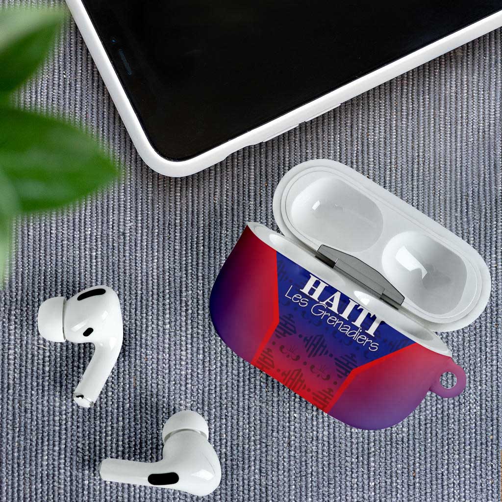 Afro Haiti Football AirPods Case Sporty Style