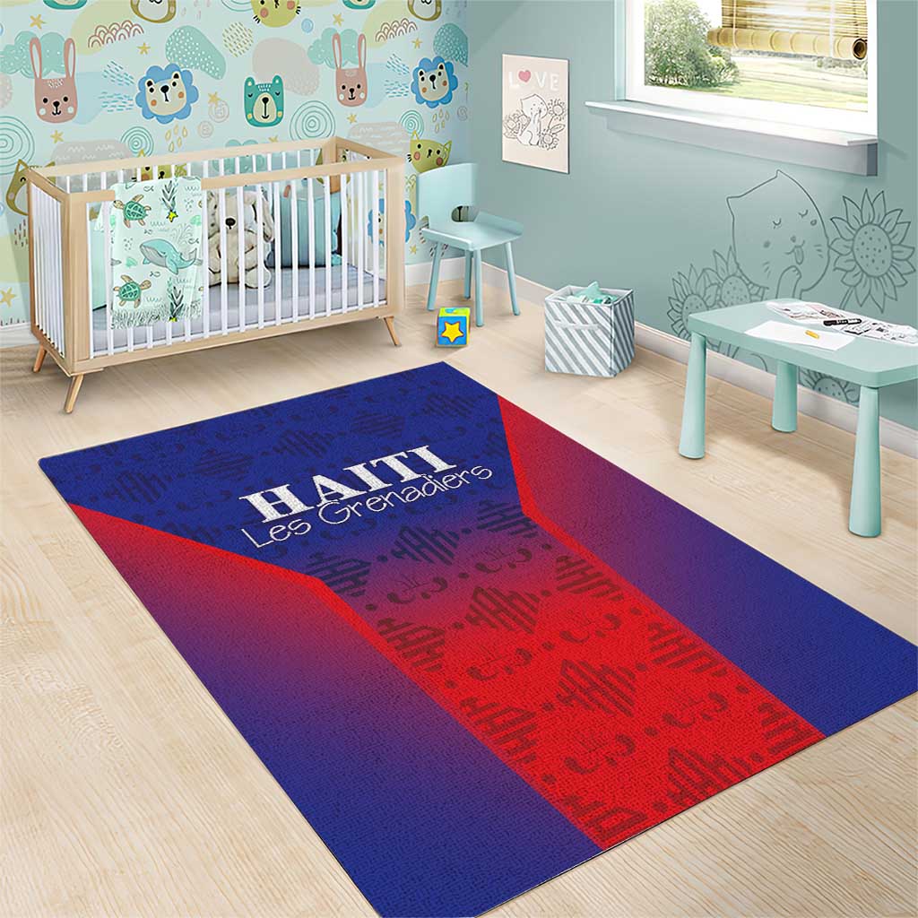 Afro Haiti Football Area Rug Sporty Style - African Pride